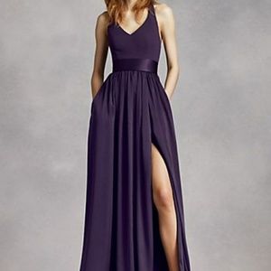Vera Wang halter top dress